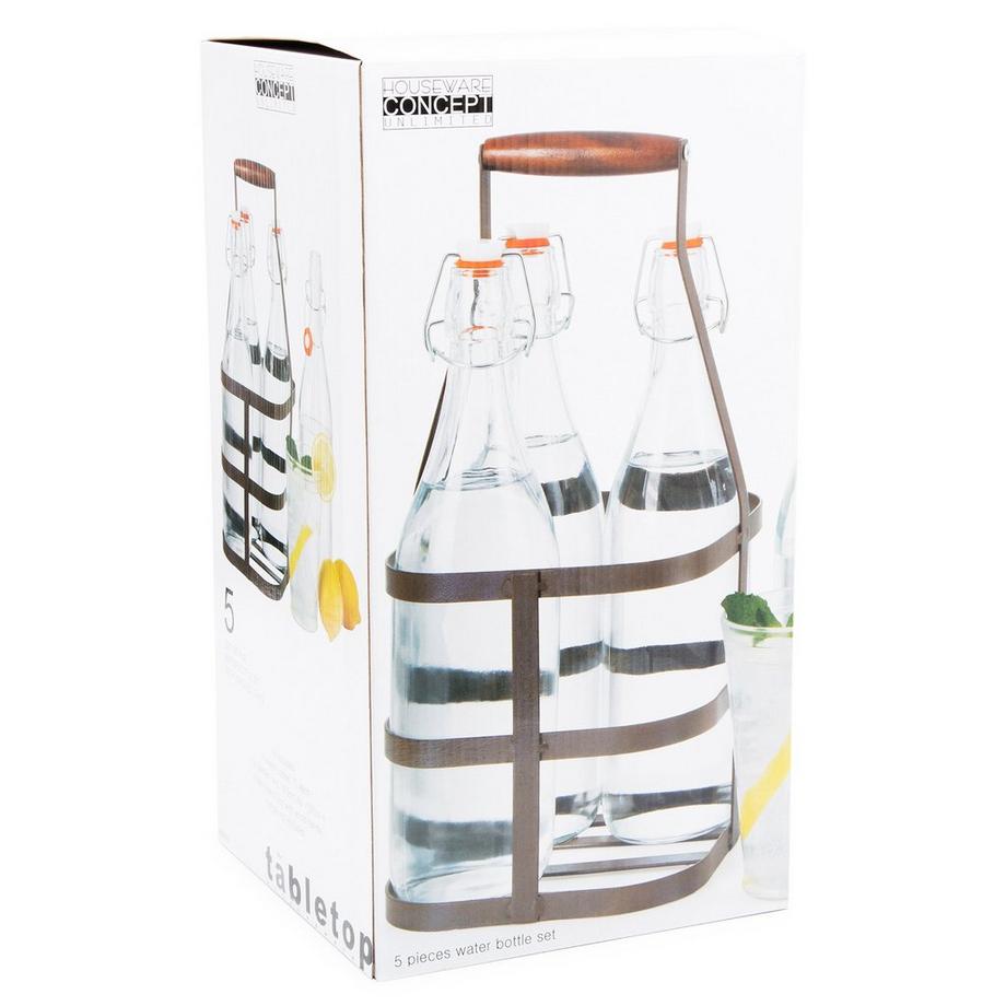 Manor  Flaschenträger mit 4 Flaschen 