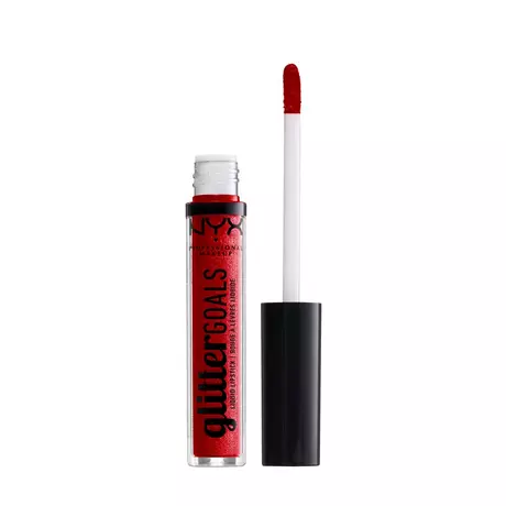 NYX-PROFESSIONAL-MAKEUP  Rossetto - Glitter Goals Liquid Lipstick Cherry Quarts