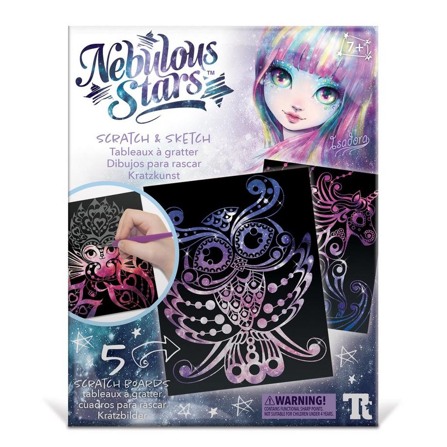 Tween Team  Nebulous Stars Scratch Art 