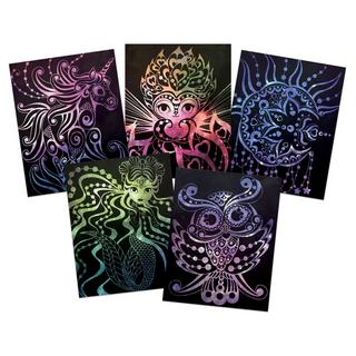 Tween Team  Nebulous Stars Scratch Art 