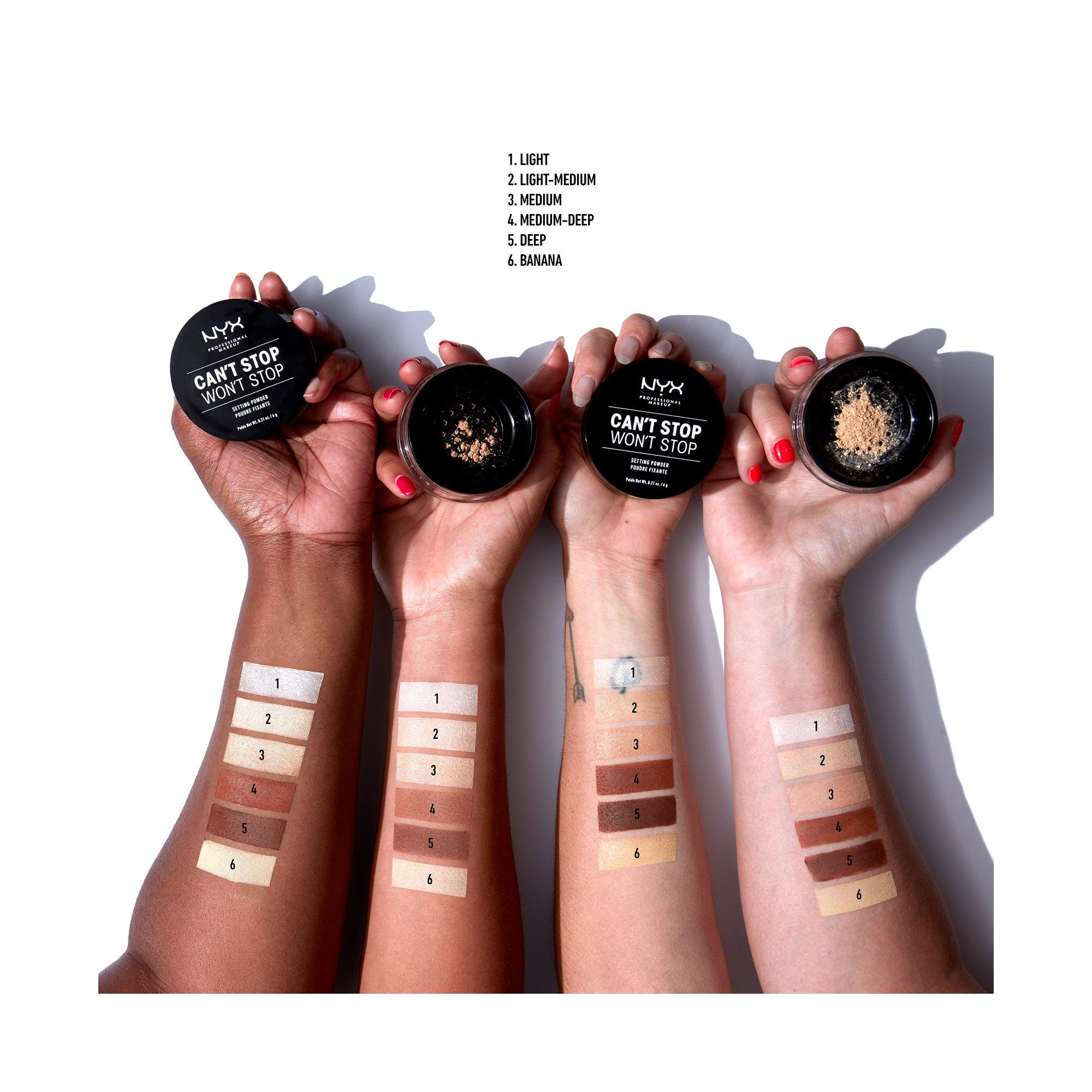 NYX-PROFESSIONAL-MAKEUP Can't Stop Won't Stop Setting Powder - Can't Stop Won't Stop 