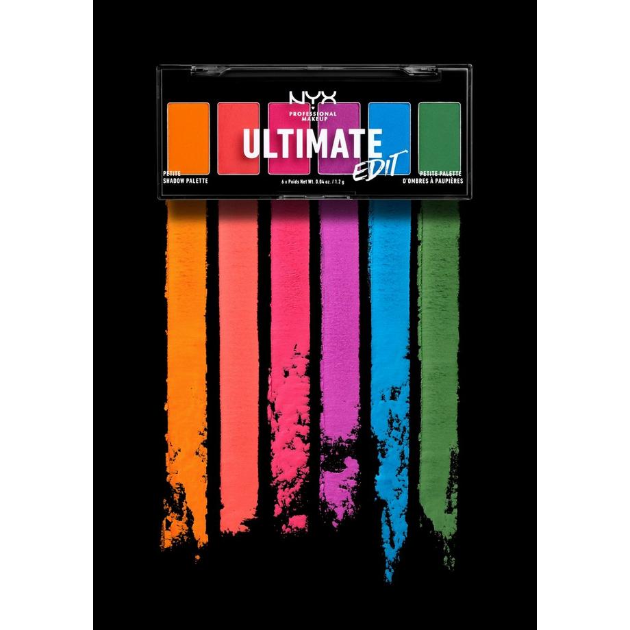 NYX-PROFESSIONAL-MAKEUP  Ultimate Edit Petite Shadow Palette - Brights 