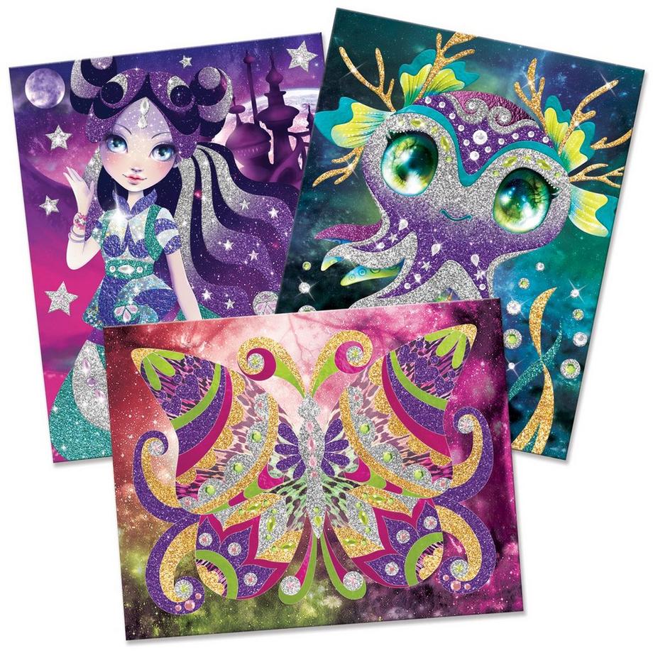 Tween Team  Nebulous Stars Glitter & Foil Art 
