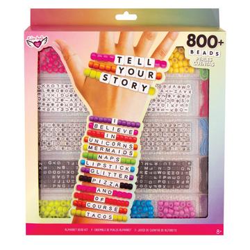 Tell your Story Kit de perles alphabet