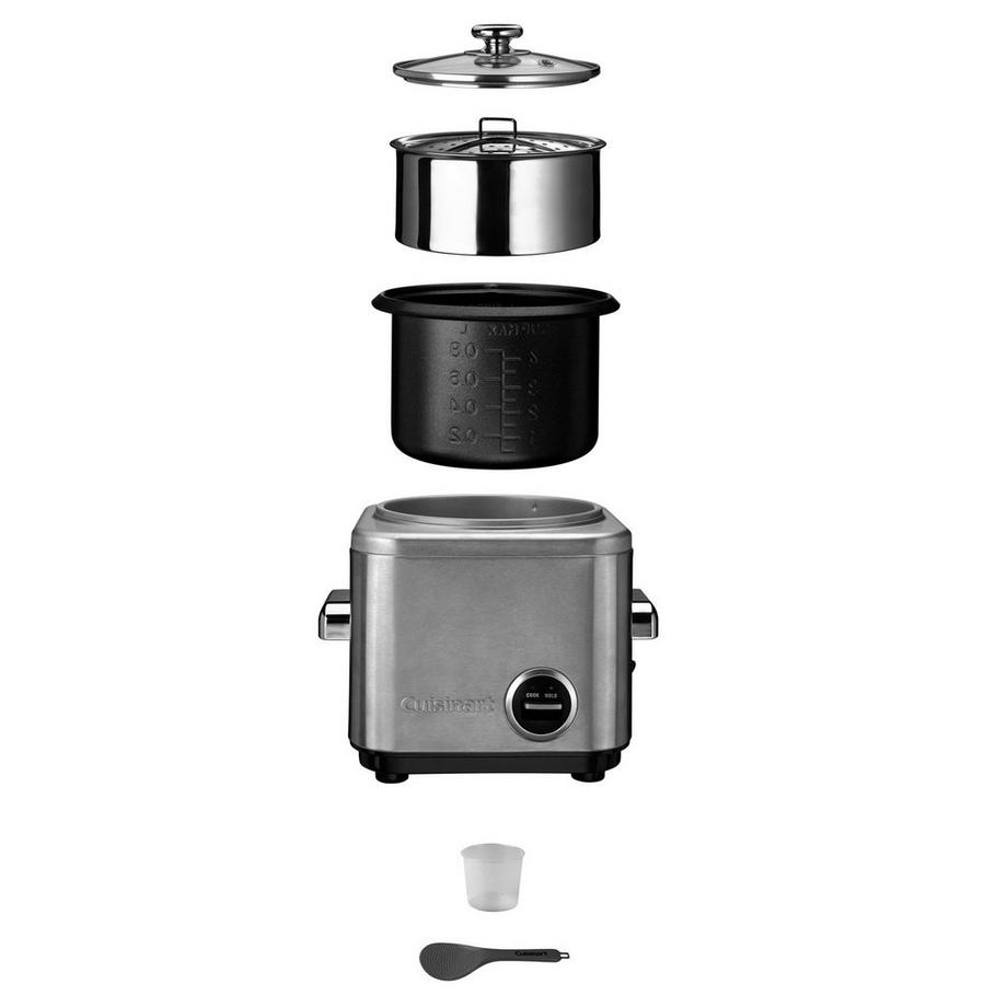 Cuisinart Cuiseur à riz et céréales, 6 portions CRC400E 