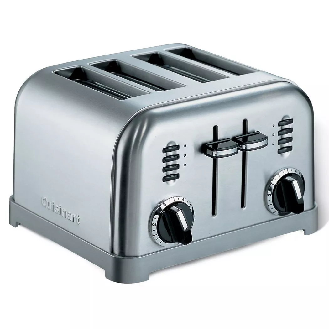 Cuisinart – Toaster, 4 Scheiben, Chrom