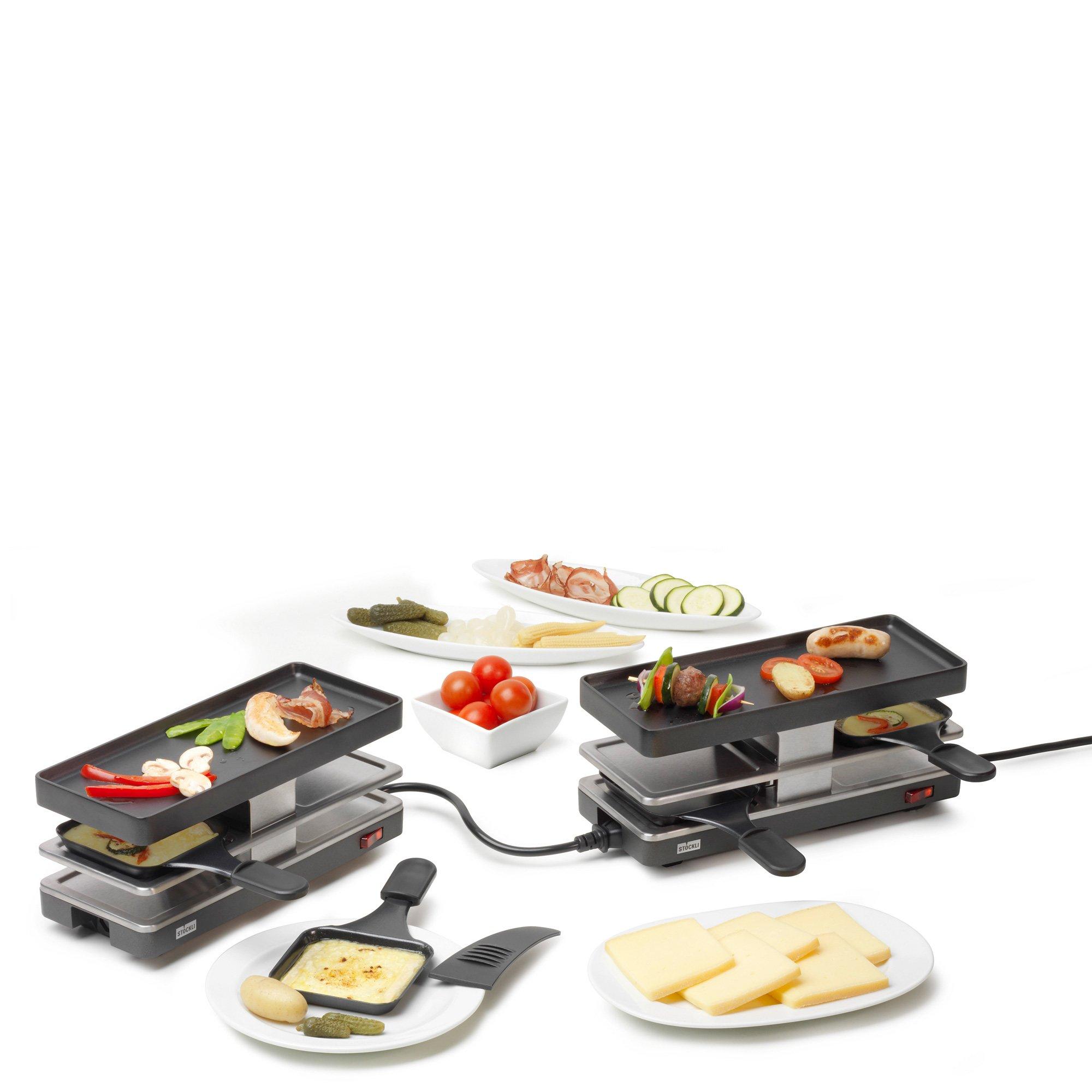 Stöckli Appareil à raclette Twinboard Set 