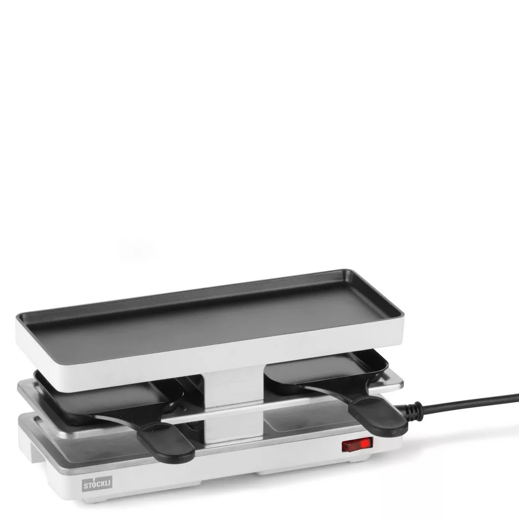 Stöckli - Appareil à raclette, 2 personnes, Blanc