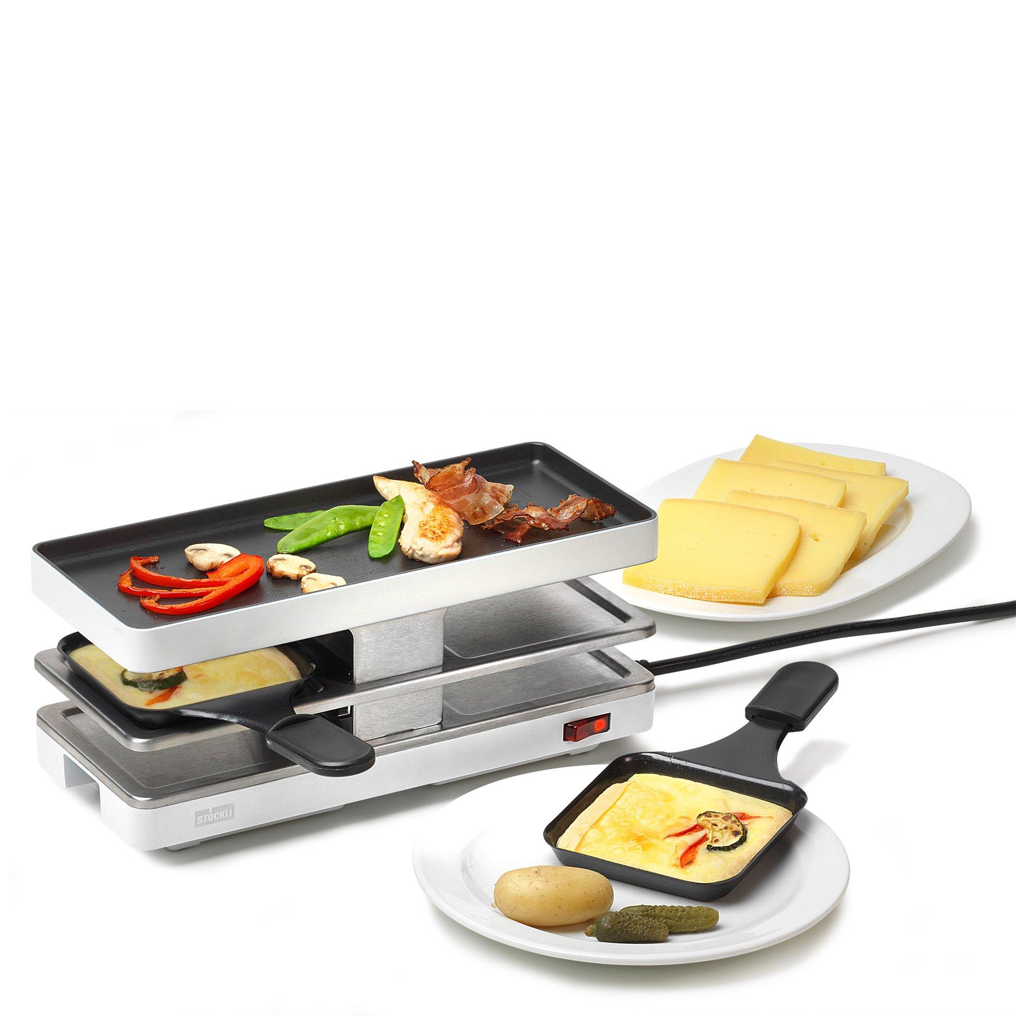 Stöckli Raclette-Grill, 2 Personen Twinboard Basisgerät 