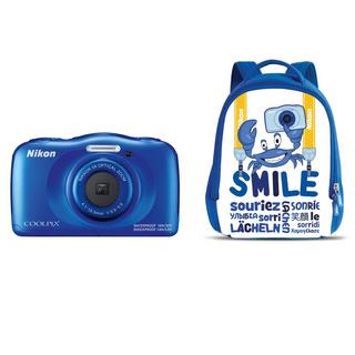 Nikon Coolpix W 100 KIT Set: Kompaktkamera mit Tasche 