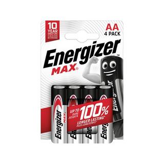 Energizer Max (AA) Piles alcalines, 4 pièces 