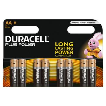 Batterie alcaline, 8 pezzi
