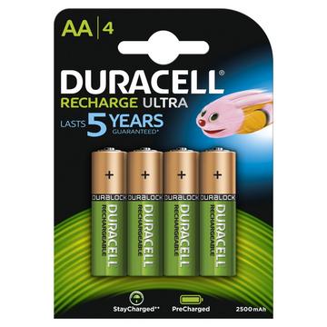 Batterie ricaricabili, 4 pezzi