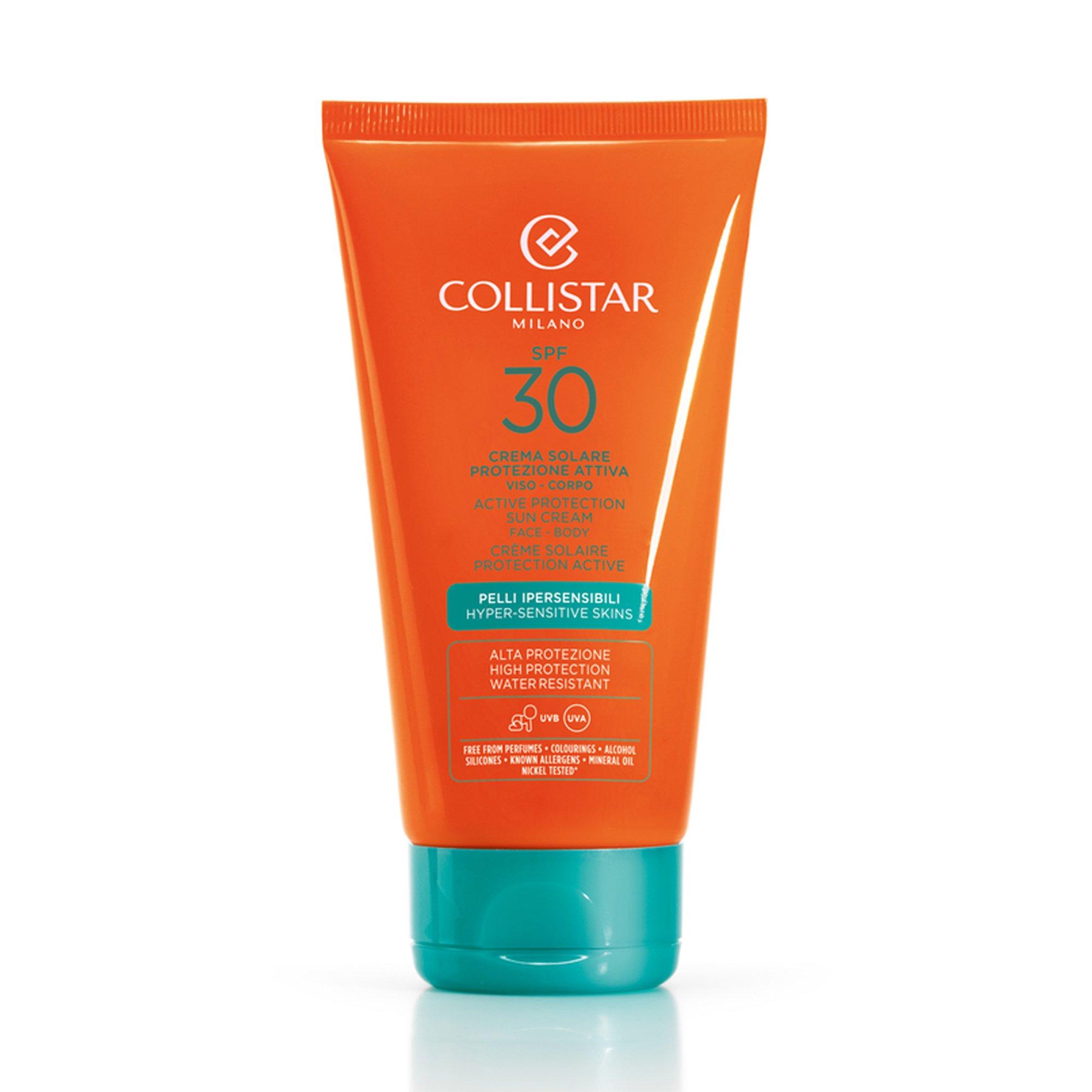 Image of COLLISTAR Active Protection Sun Cream Face Body SPF 30