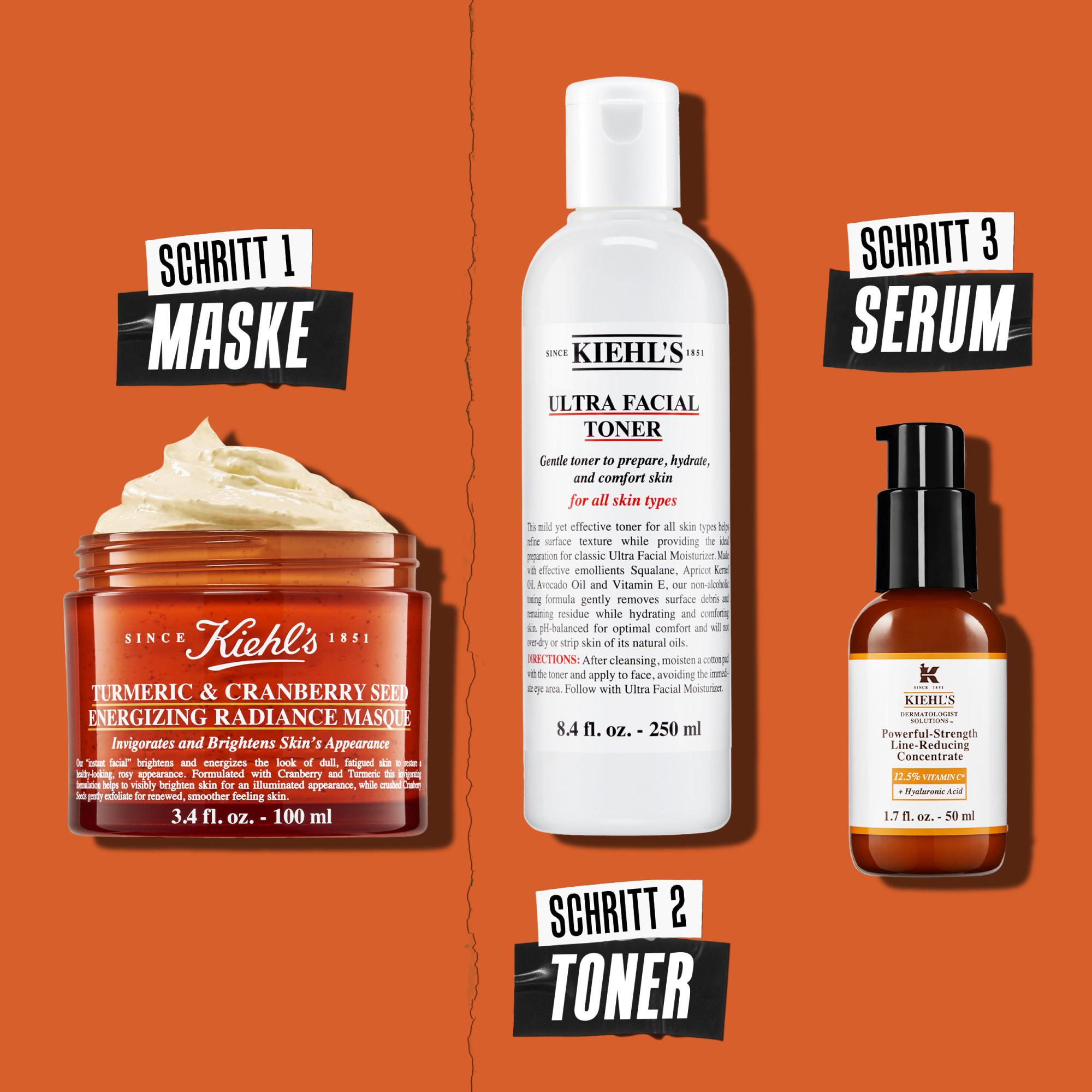 Kiehl's  Turmeric & Cranberry Seed Energizing Radiance Maschera Facciale 