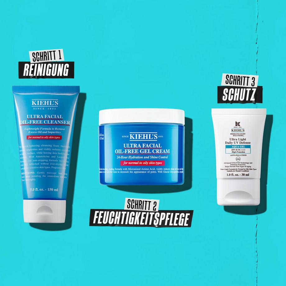 Kiehl's Ultra Light Ultra Light UV Defense Aqua Gel Sonnencreme SPF 50 PA++++ 