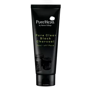 PureHeals  Pore Clear Black Charcoal Peel-off Pack 