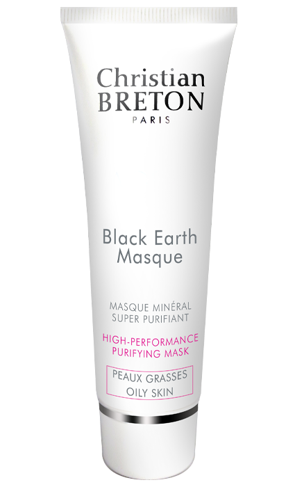Image of Christian BRETON Black Earth Mask - Klärende Maske für fettende Haut - 50ml