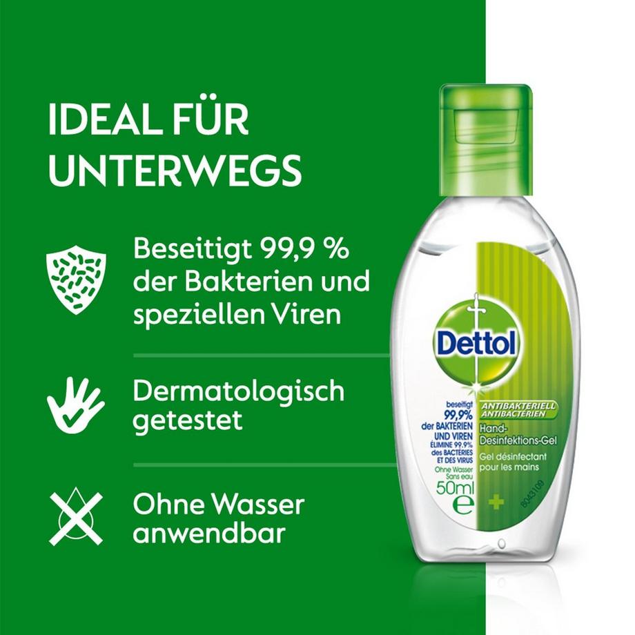 Dettol Antibakteriell Gel désinfectant pour les mains 