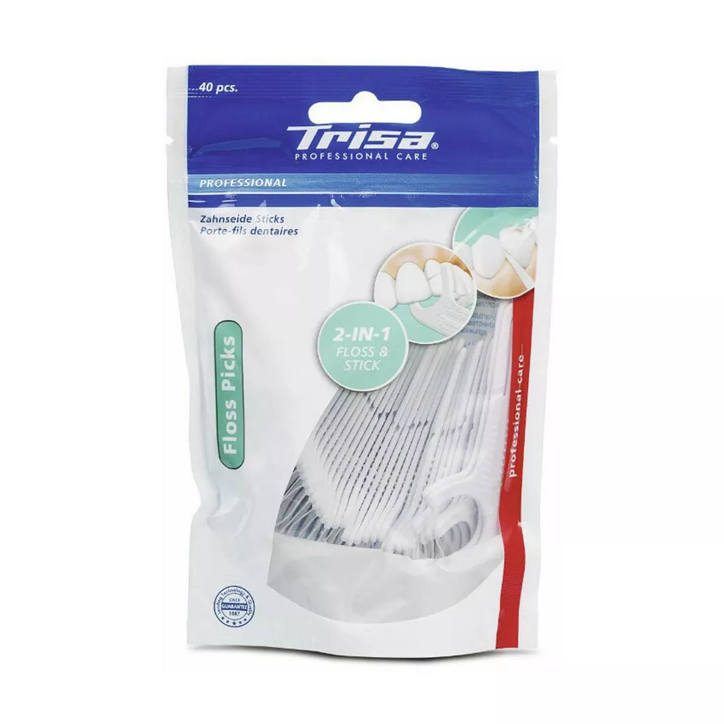 Trisa Floss Picks Professional 40 pezzi
