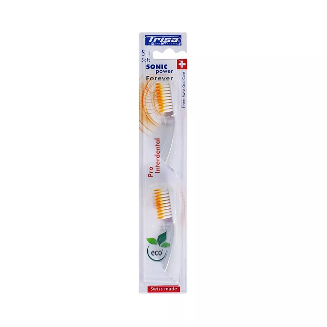 Trisa SonicPower Ersatzset Pro Interdent soft