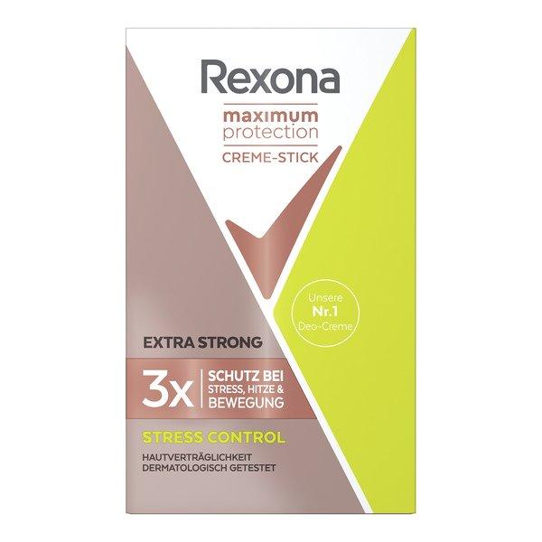 Image of Rexona Protection Anti-Transpirant Maximum Protection Stress Control Creme-Stick - 45ml