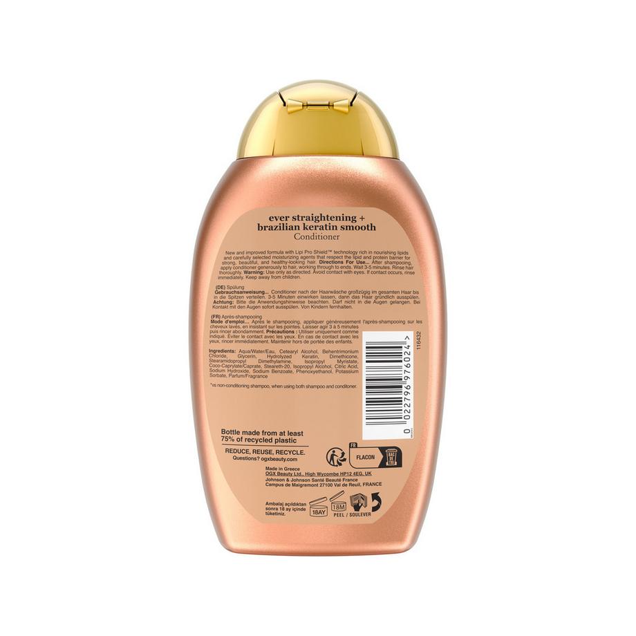 OGX Brazilian Keratin Ever Straight Brazilian Keratin Therapy Conditioner 