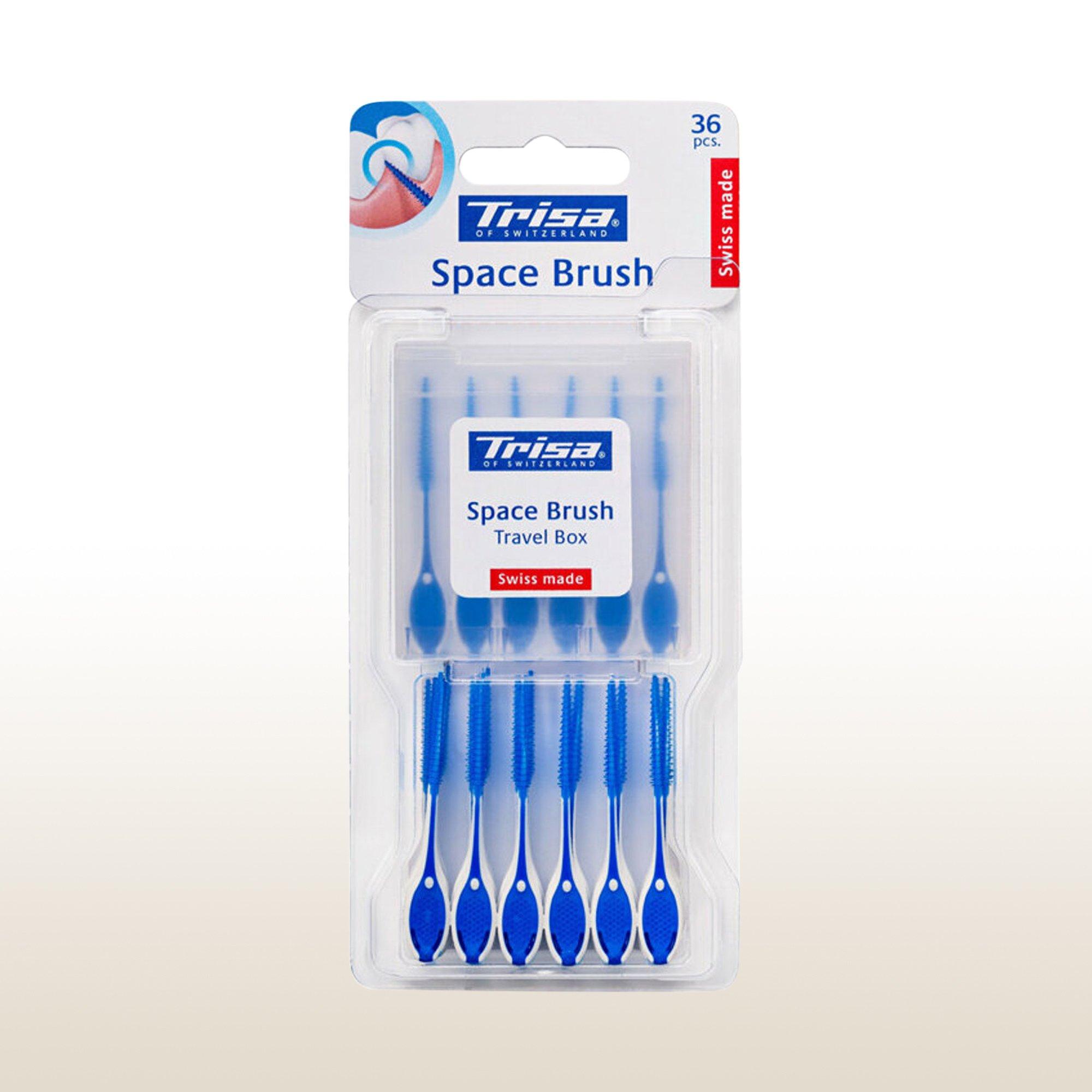 Trisa Space Brush mit Travel Box Space Brush Interdentalbürsten 