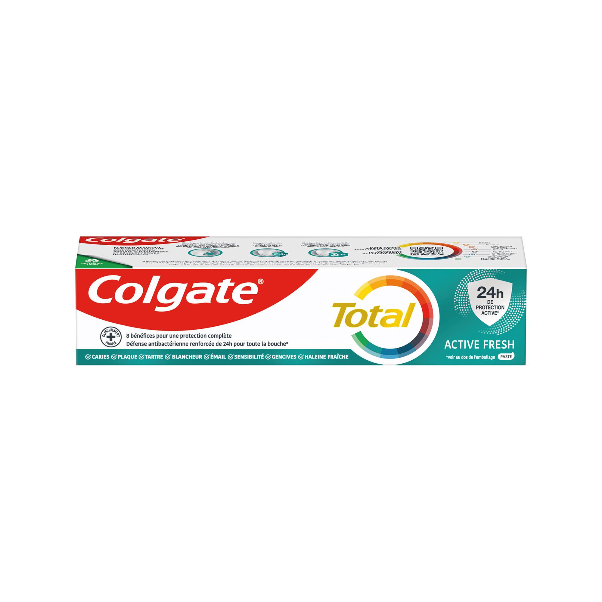 Colgate TOTAL PLUS GESUNDE FRISCHE Dentifricio Total Active Fresh 