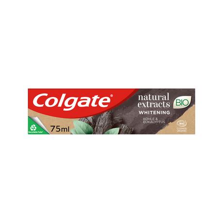 Colgate  Dentifrice Natural Extracts BIO Whitening Charbon & Eucalyptus 
