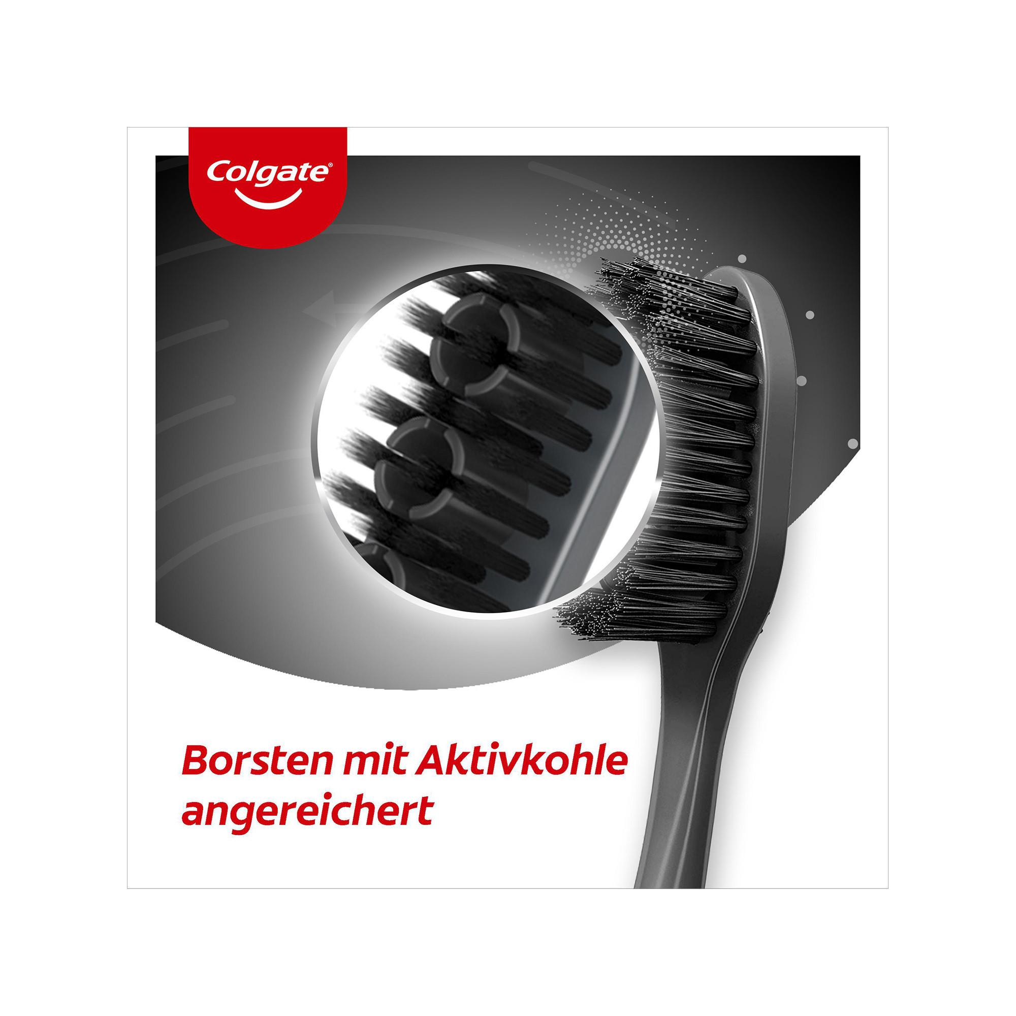 Colgate 360° AKTIVKOHLE Spazzolino 360° Carbone medio 