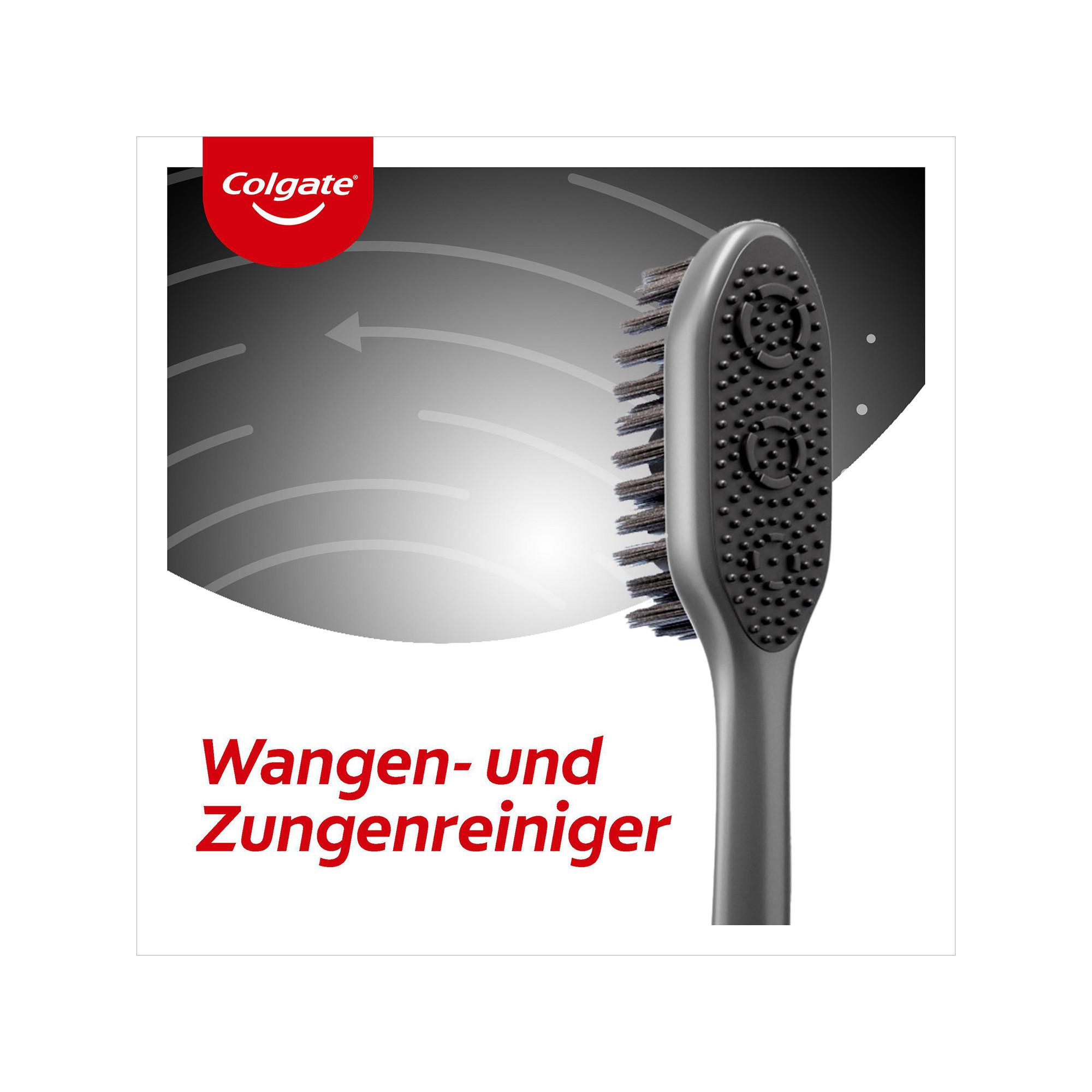 Colgate 360° AKTIVKOHLE Spazzolino 360° Carbone medio 