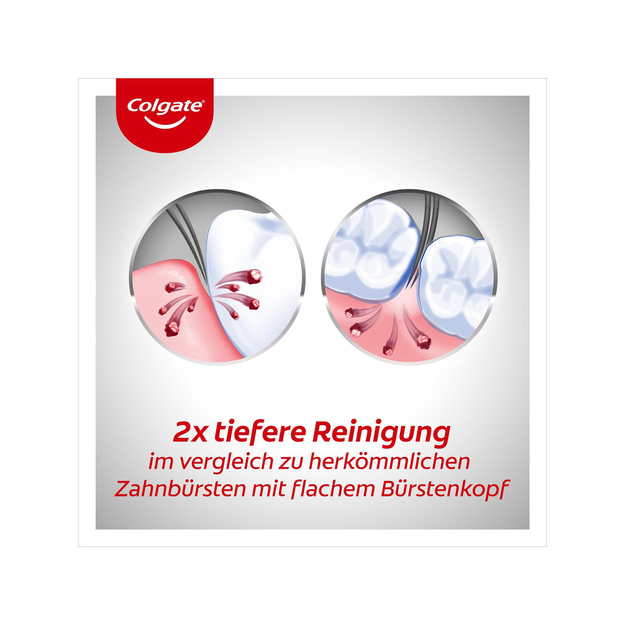 Colgate 360° AKTIVKOHLE 360° Aktivkohle Zahnbürste 