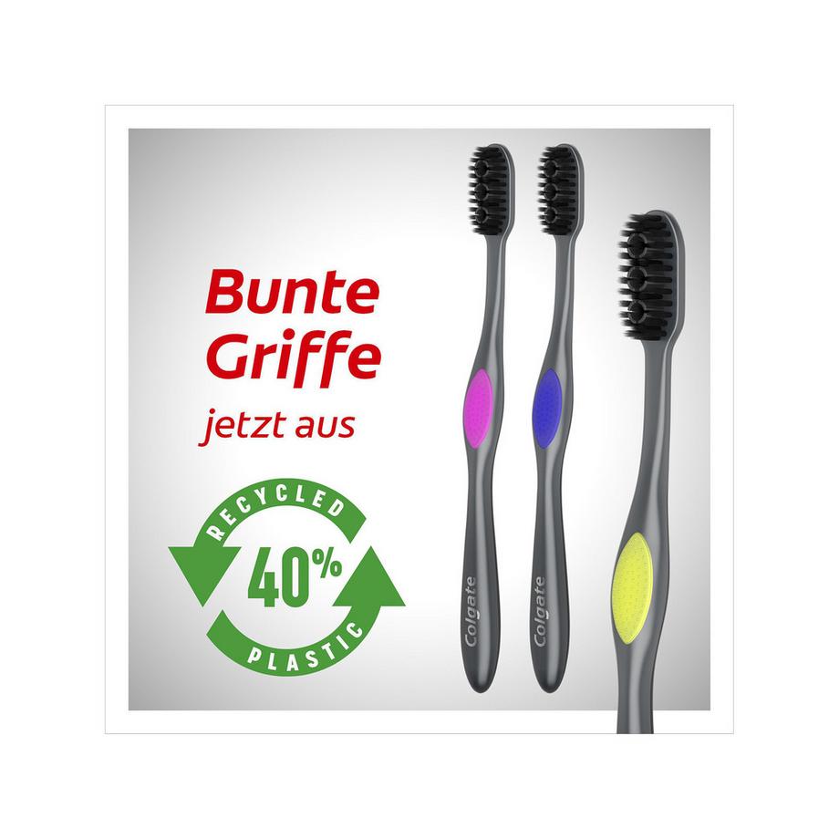 Colgate 360° AKTIVKOHLE 360° brosse à dents charbon végétal 