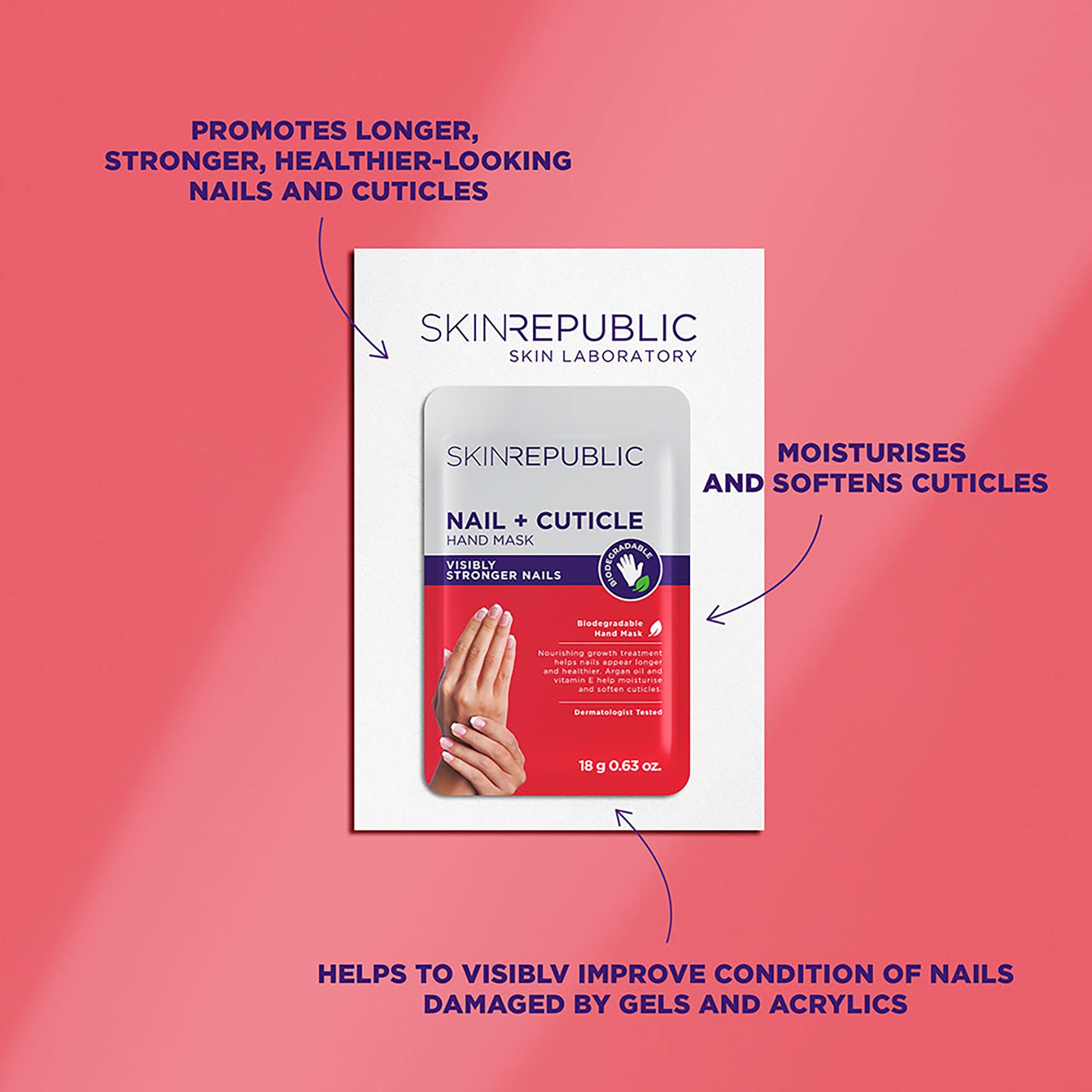 Skin republic Nail + Cuticle Nail + Cuticle Hand Mask 