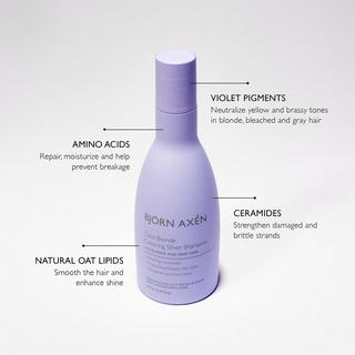 BJOERN AXEN  Cool Blonde Coloring Silver Shampoo 