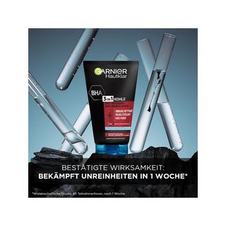 GARNIER Pure active Hautklar 3in1 pulizia, peeling e maschera anti-capelli neri 