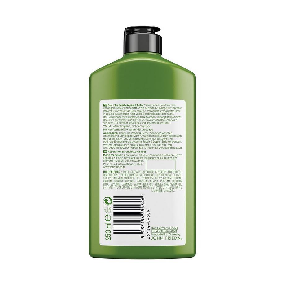 JOHN FRIEDA Repair & Detox Repair & Detox Soin Démêlant 