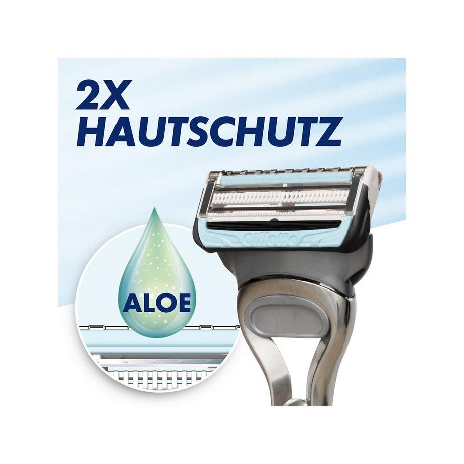 Gillette SkinGuard Sensitive Systemklingen Rasierklingen SkinGuard Sensitive 