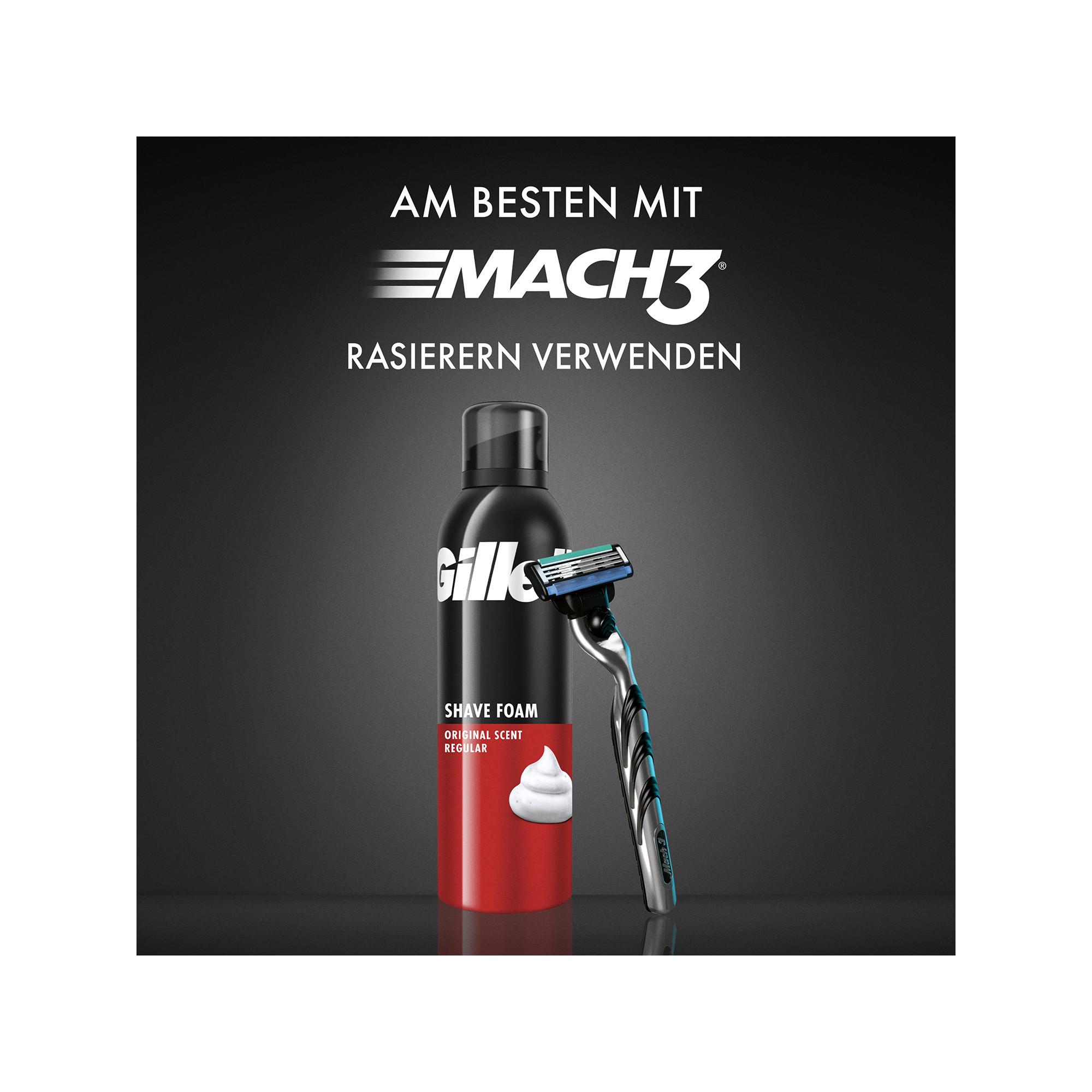 Gillette SkinGuard Sensitive Mousse à raser de base originale 