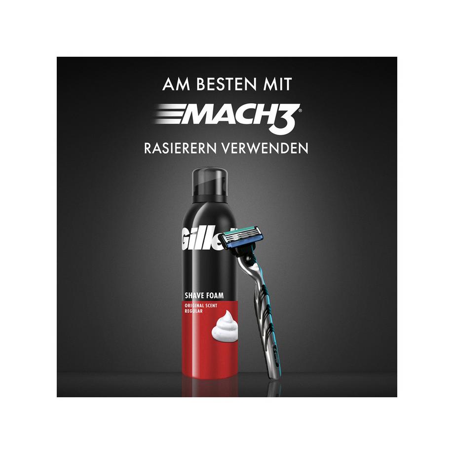 Gillette SkinGuard Sensitive Mousse à raser de base originale 