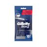 Gillette  BlueII Einwegrasierer Für Männer x 10 