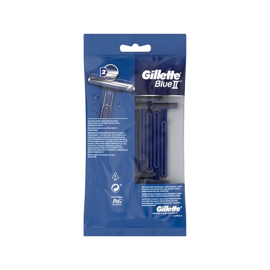 Gillette  BlueII Einwegrasierer Für Männer x 10 