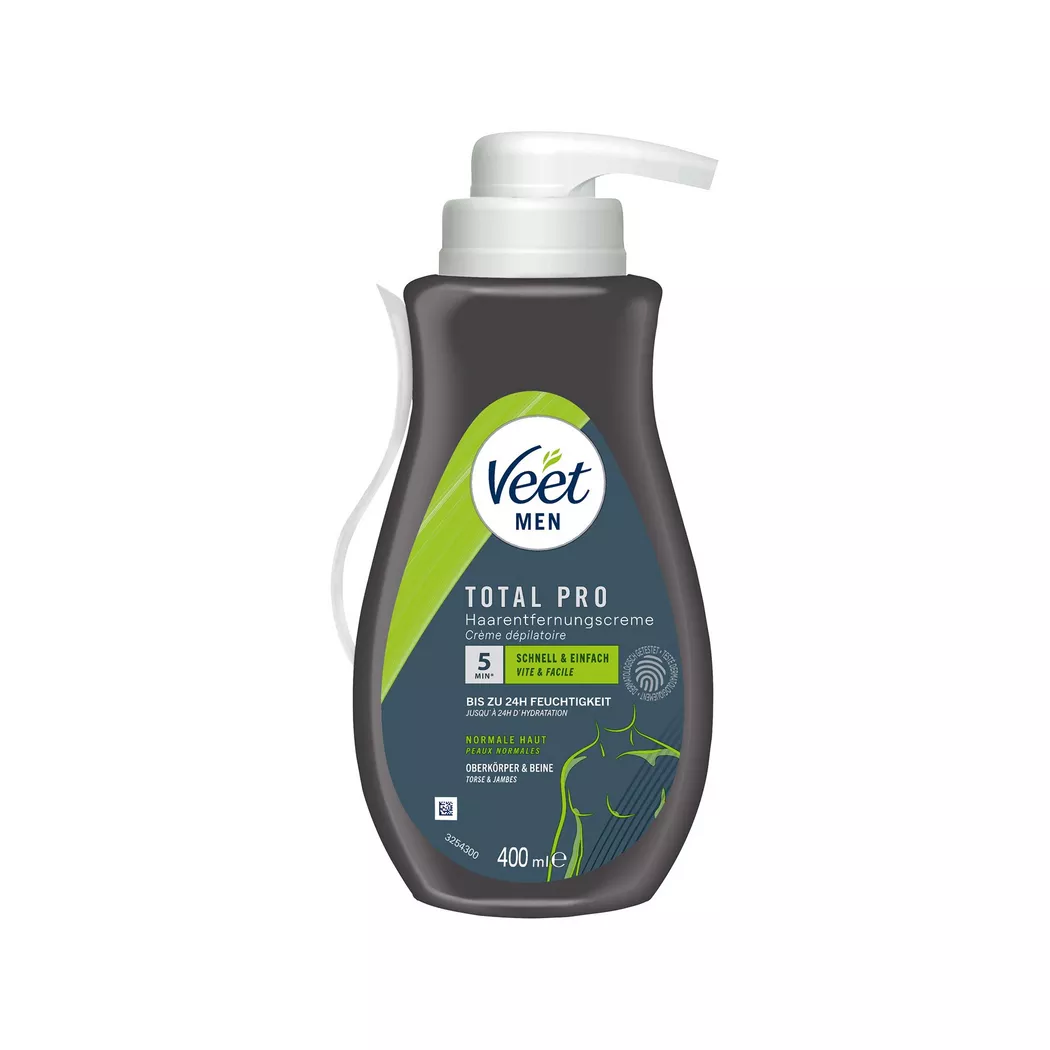 Veet Men TOTAL PRO Haarentfernungscreme