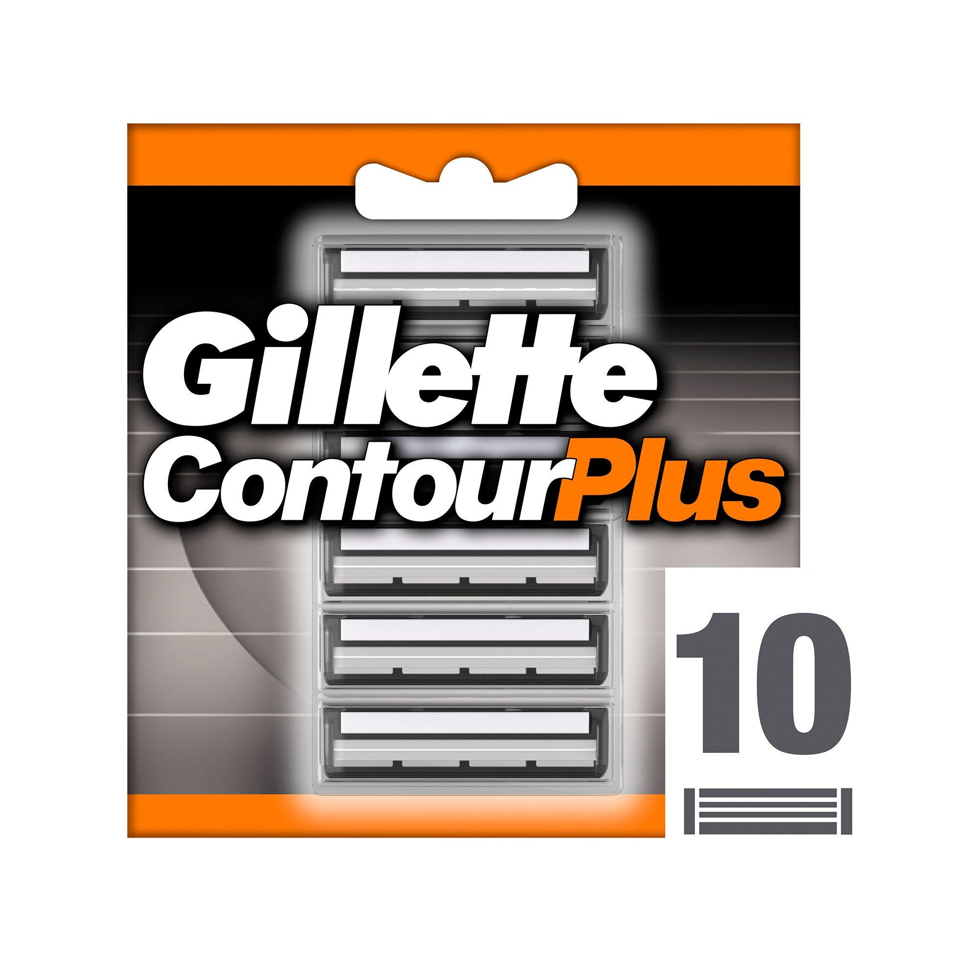 Image of Gillette ContourPlus Systemklingen Contour Plus Klingen - 10 pieces