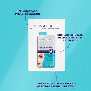 Skin republic Hyaluronic Acid + Collagen Hyaluronic Acid & Collagen Face Mask 