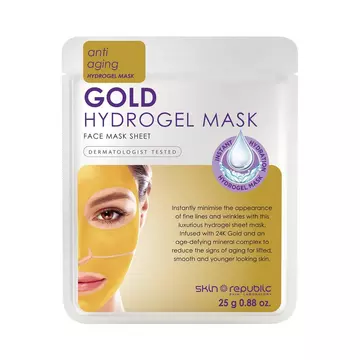 Gold Hydrogel Face Mask 