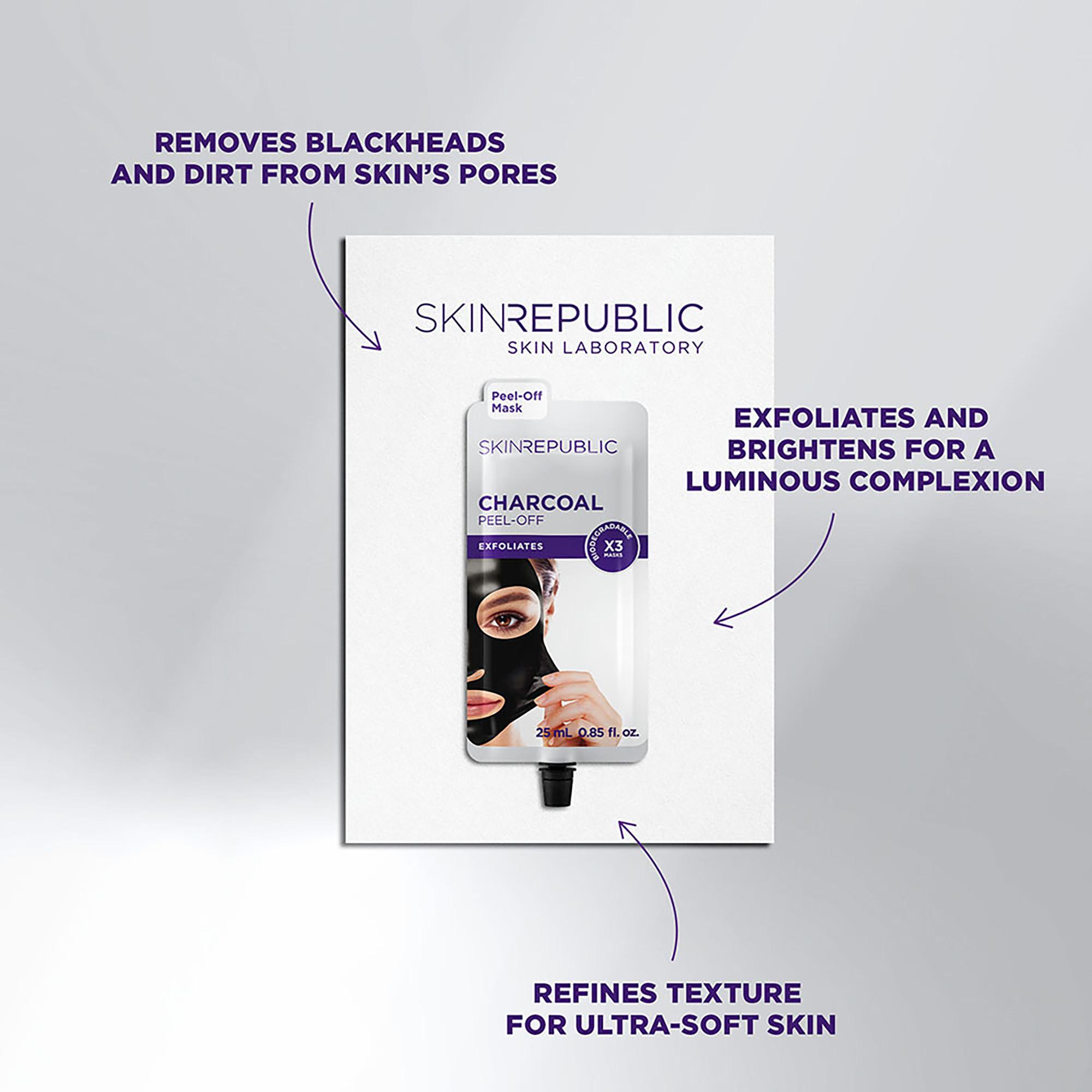 Skin republic Charcoal Peel-Off BIO Charcoal Peel-Off Face Mask 
