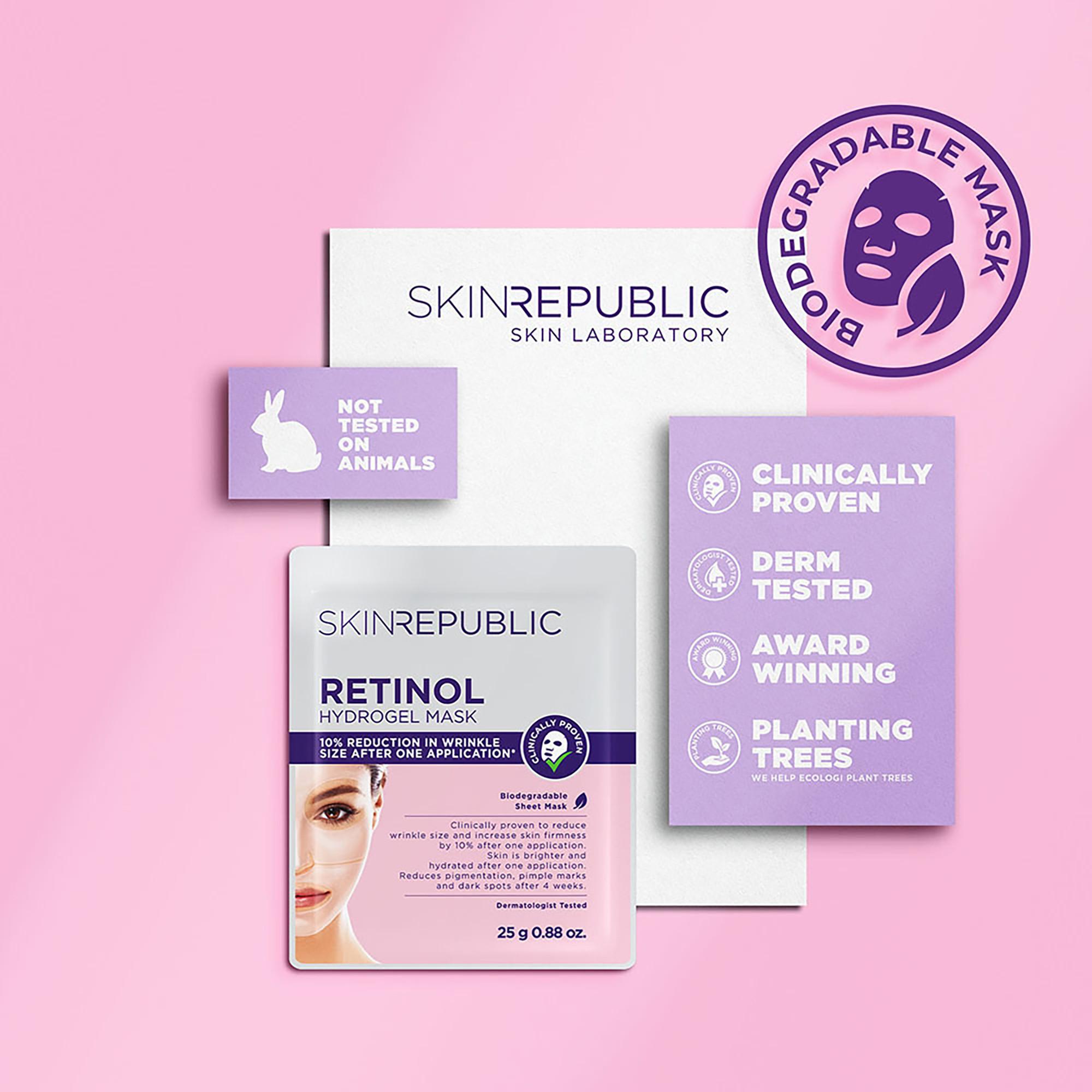 Skin republic Retinol Hydrogel Bio Retinol Hydrogel Face Mask Sheet 