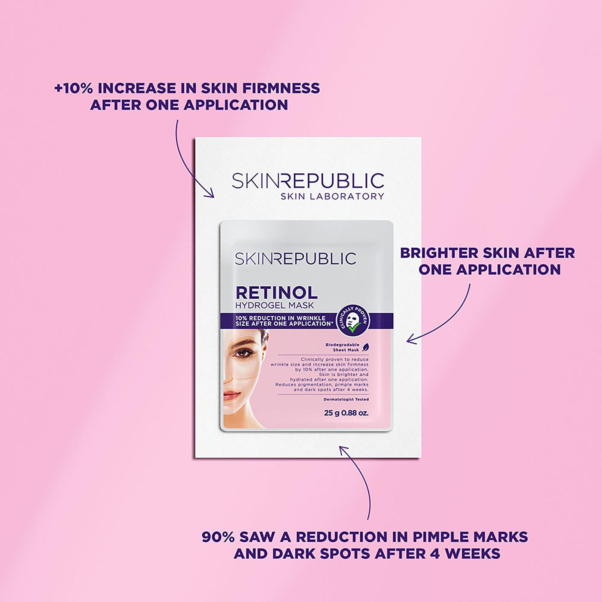 Skin republic Retinol Hydrogel Bio Retinol Hydrogel Face Mask Sheet 